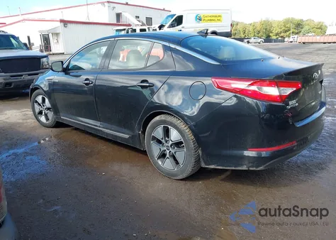 2013 Kia Optima Hybrid Ex из США, поврежденный, VIN KNAGM4AD3D5048870